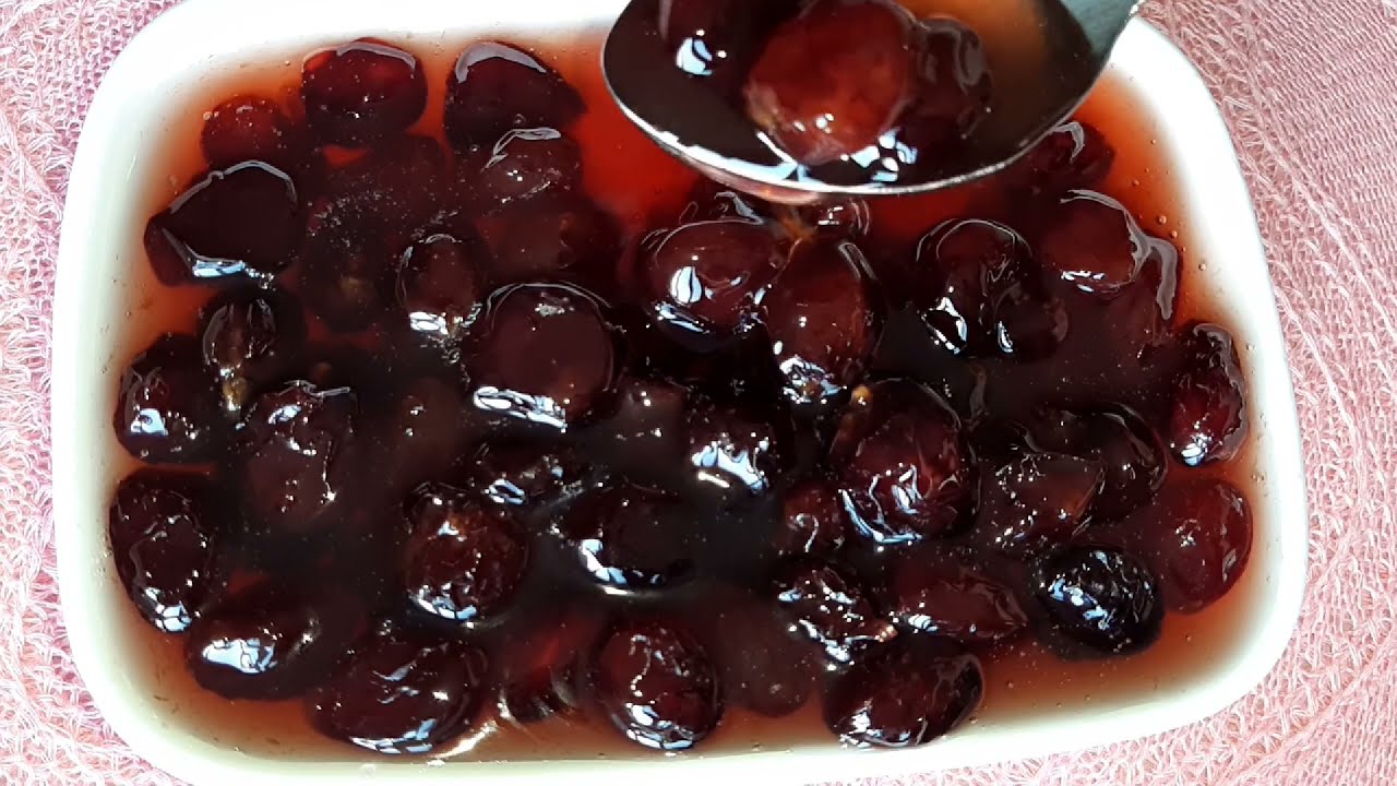 Bir Kilodan Bile Olsa Deneyin Hayatımda Yediğim En Güzel  Kiraz Reçeli Nasıl Yapılır