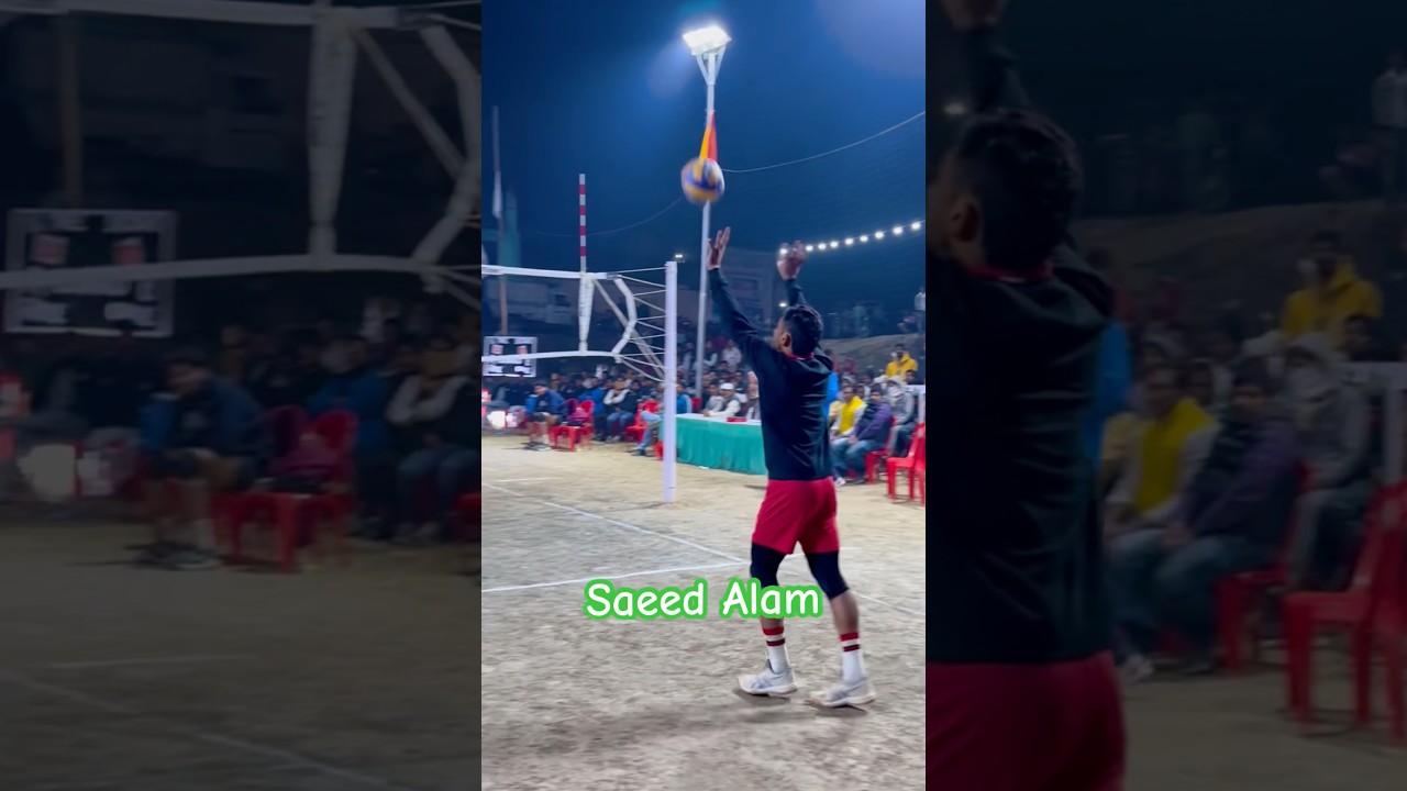 Saeed Alam🔥🔥 #indianvolley #viralreels #volleyball #reelsvira