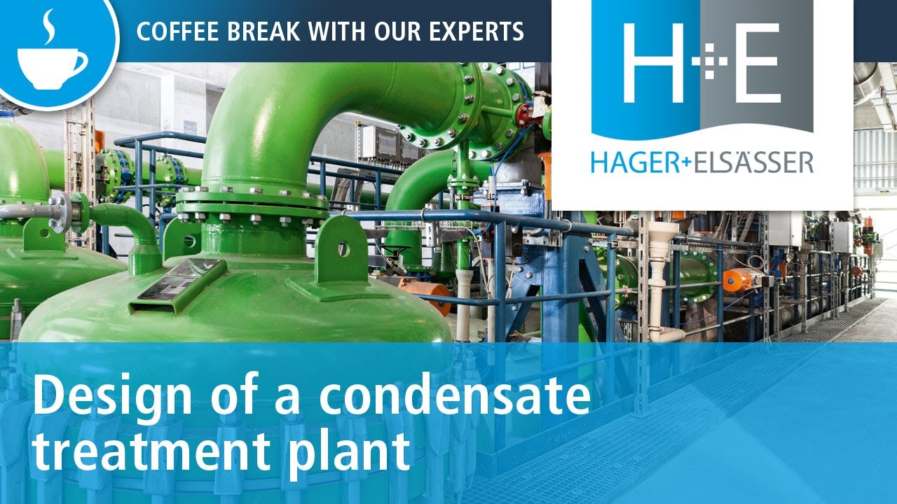 Design of a condensate treatment plant