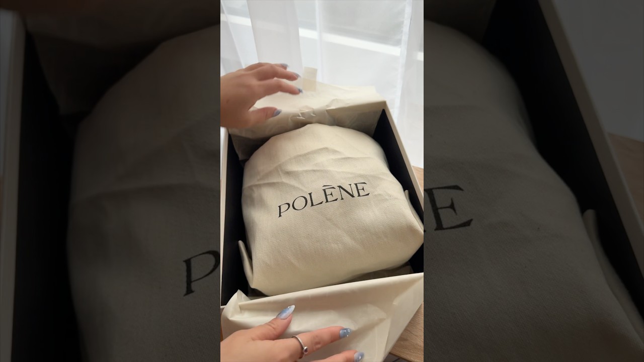 polene numero un nano in textured black 