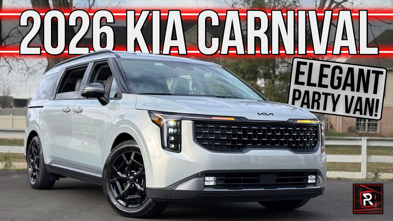 The 2026 Kia Carnival SX-P Is A Useful Party Van For Families That Oppose The Soccer Mom Image