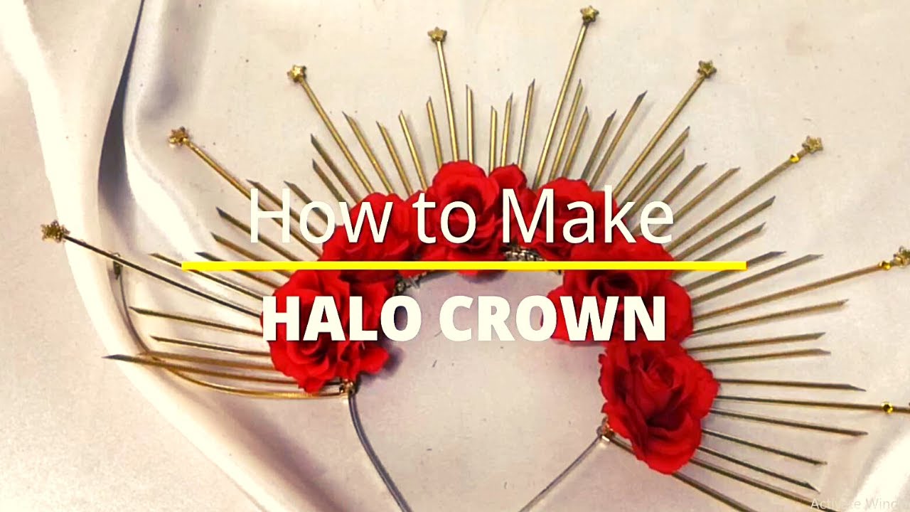 HOW TO MAKE HALO CROWN | VAJHELLICA