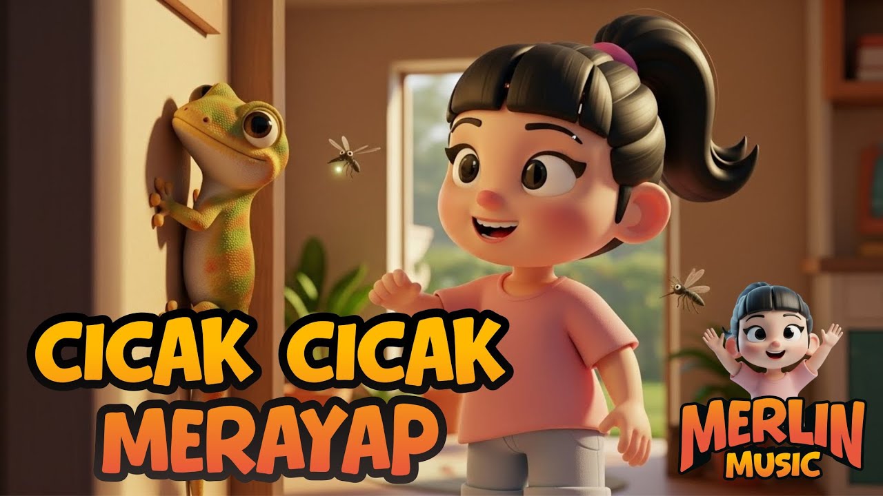 Cicak Cicak Merayap - Lagu Baru Anak Indonesia