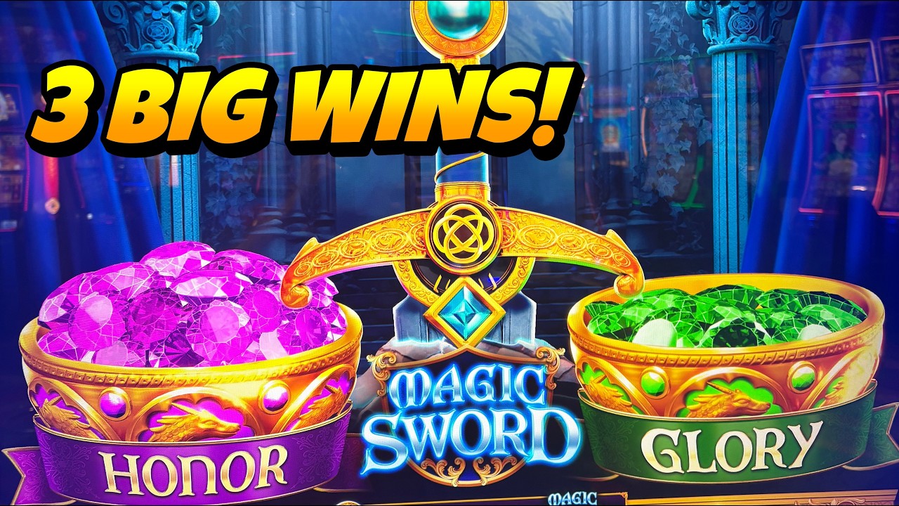 🚨🚨 Я одержал множество КРУПНЫХ ВЫИГРЫШЕЙ в игре Avalon Legendary Sword! @DelawareParkCasino