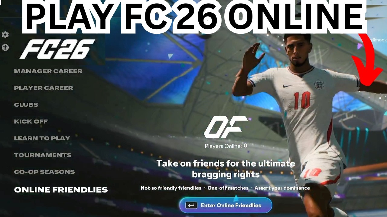 Как играть онлайн в FC 26