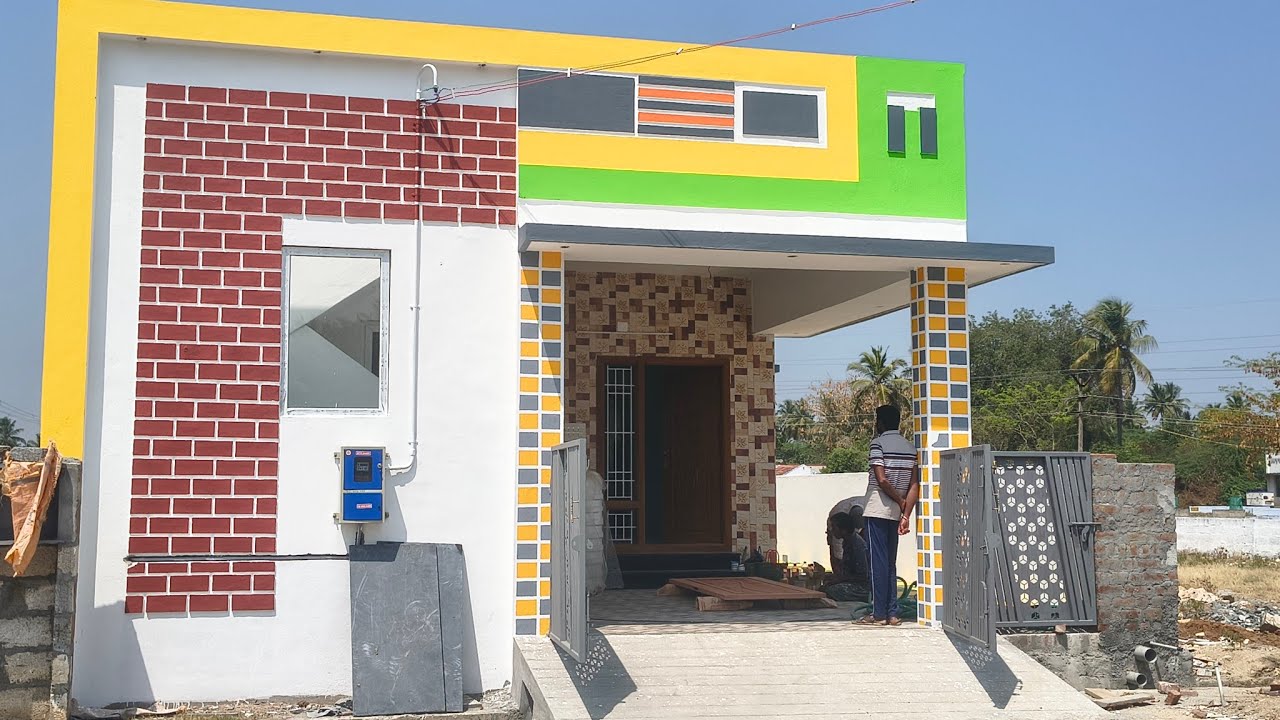 ஈரோடு (மா)கோபி(வ) கலிங்கியம் அருகில் இரண்டு படுக்கை அறை கொண்ட புதிய வீடு விற்பனைக்கு 9585376767#home