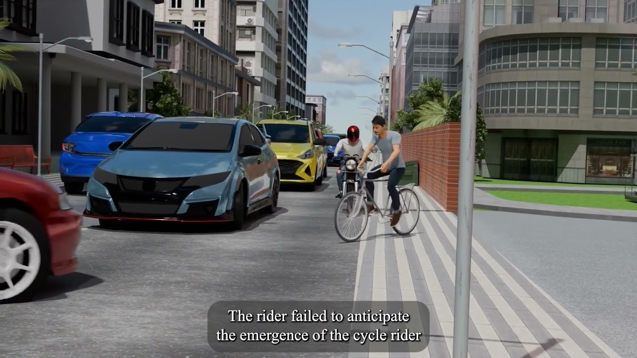 Road Safety Awareness Advise | Part 3 | Honda BigWing India (Telugu)