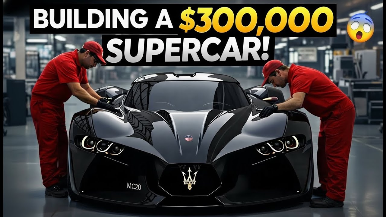 How Maserati MC20 Is REALLY Made 😱 | World’s Most Beautiful Supercar