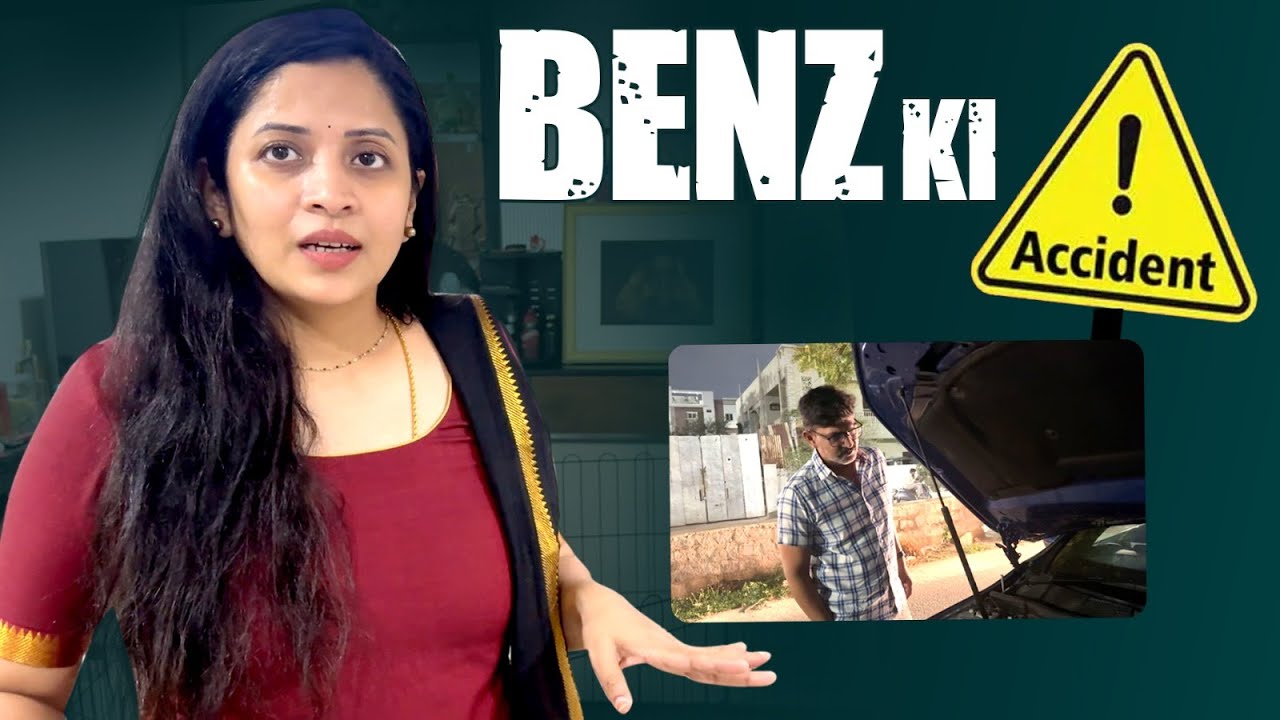 Benz Car ki Accident !! | అనుకోని నష్టం | Unexpected |Sushma Kiron