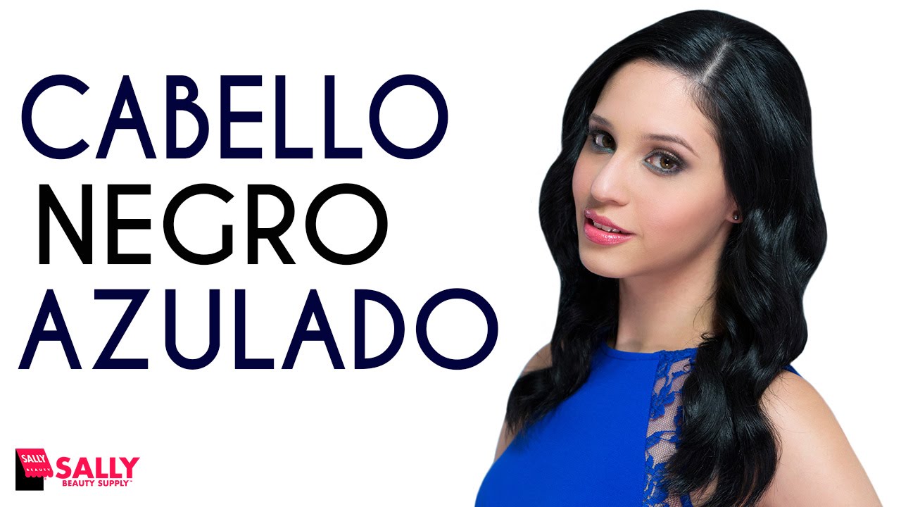 C&oacute;mo te&ntilde;ir el Cabello Negro Azulado