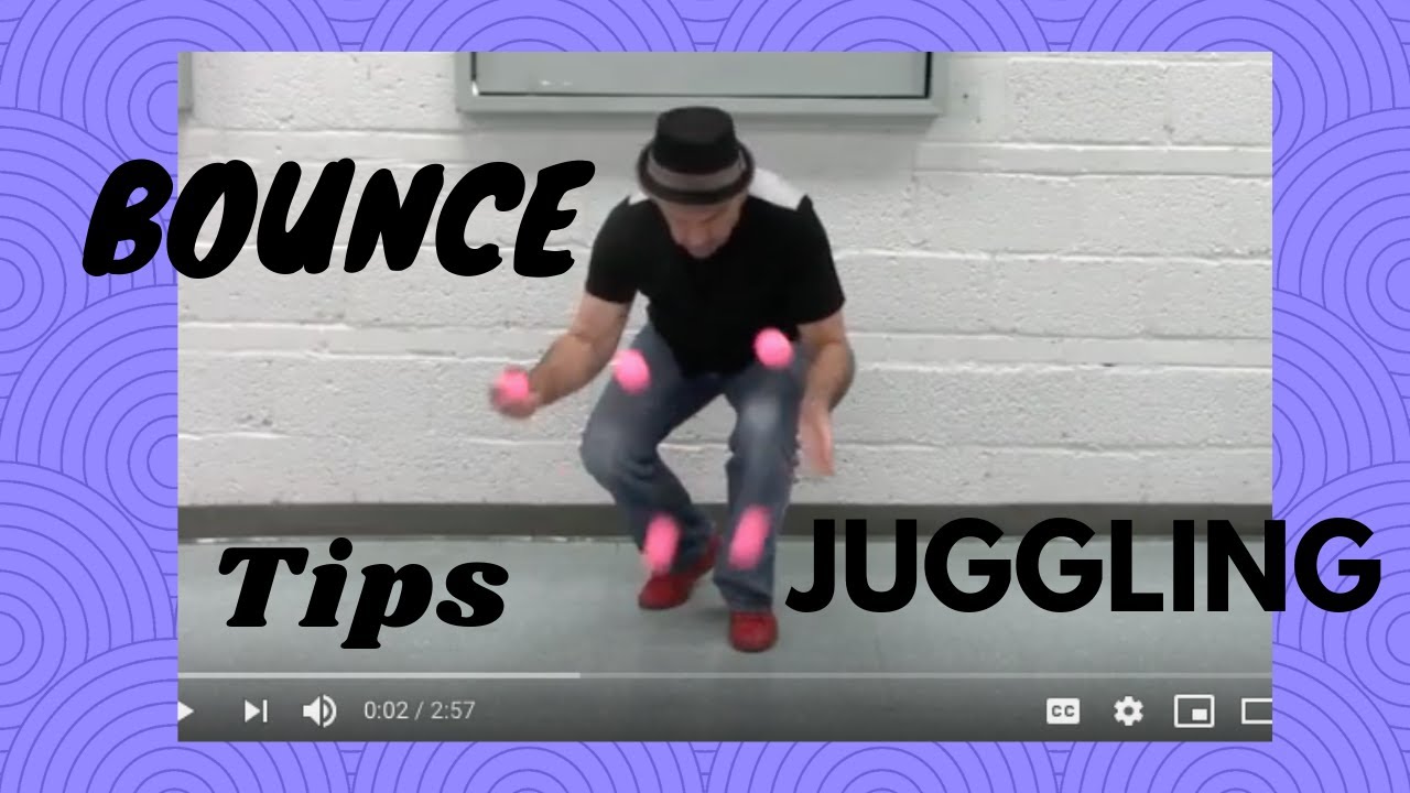 Tips Bounce Juggling Three Balls for beginners