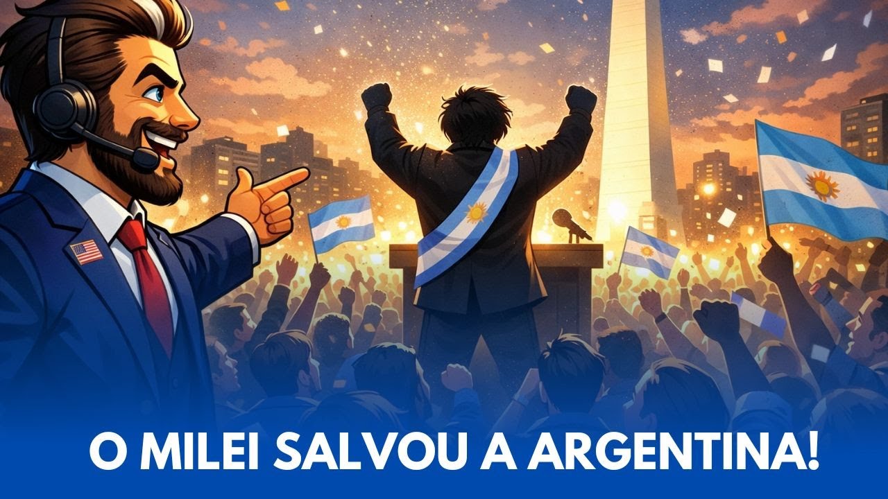 MILEI fez na Argentina o que diziam ser IMPOSSÍVEL — e os números reagiram