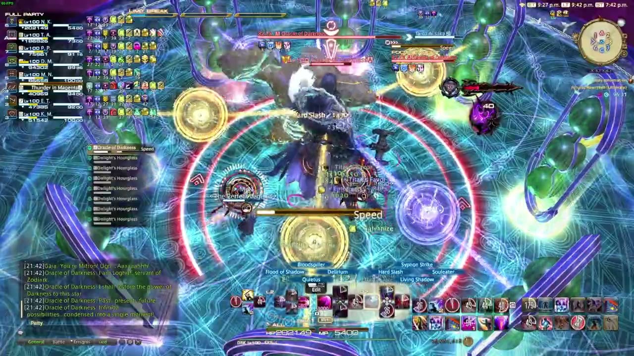 FFXIV: FRU first kill DRK POV