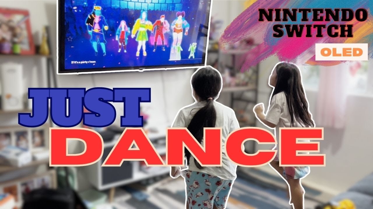 Nintendo Switch OLED Just Dance #switch #switcholed #nintendoswitch #vlog #vlogger #youtube