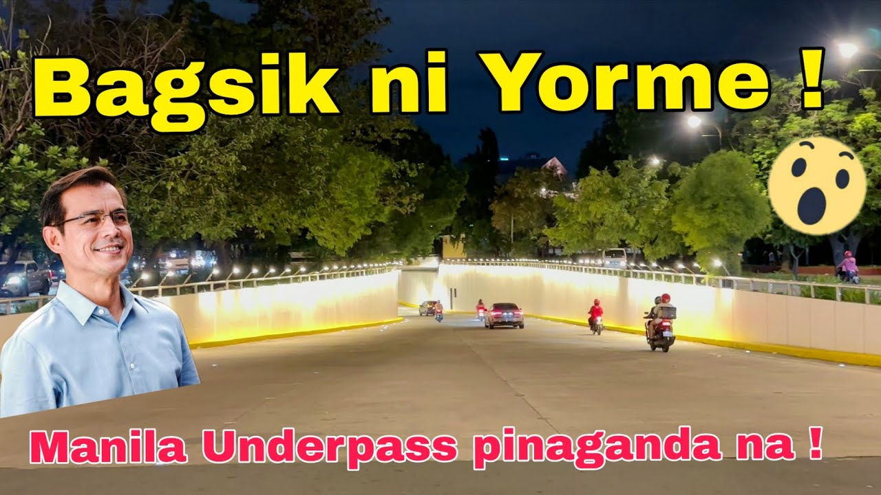 Manila Underpass ganito ka ganda na ! Ginalingan ni Yorme ! Lagusnilad - Bonifacio Shrine Aug 6 25