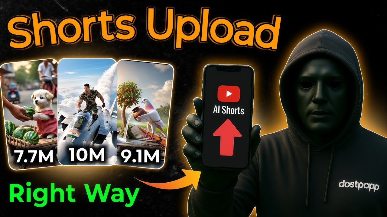 Upload Shorts Like a Pro in 2025 | Ai Shorts Video Upload Karne ka Sahi Tarika