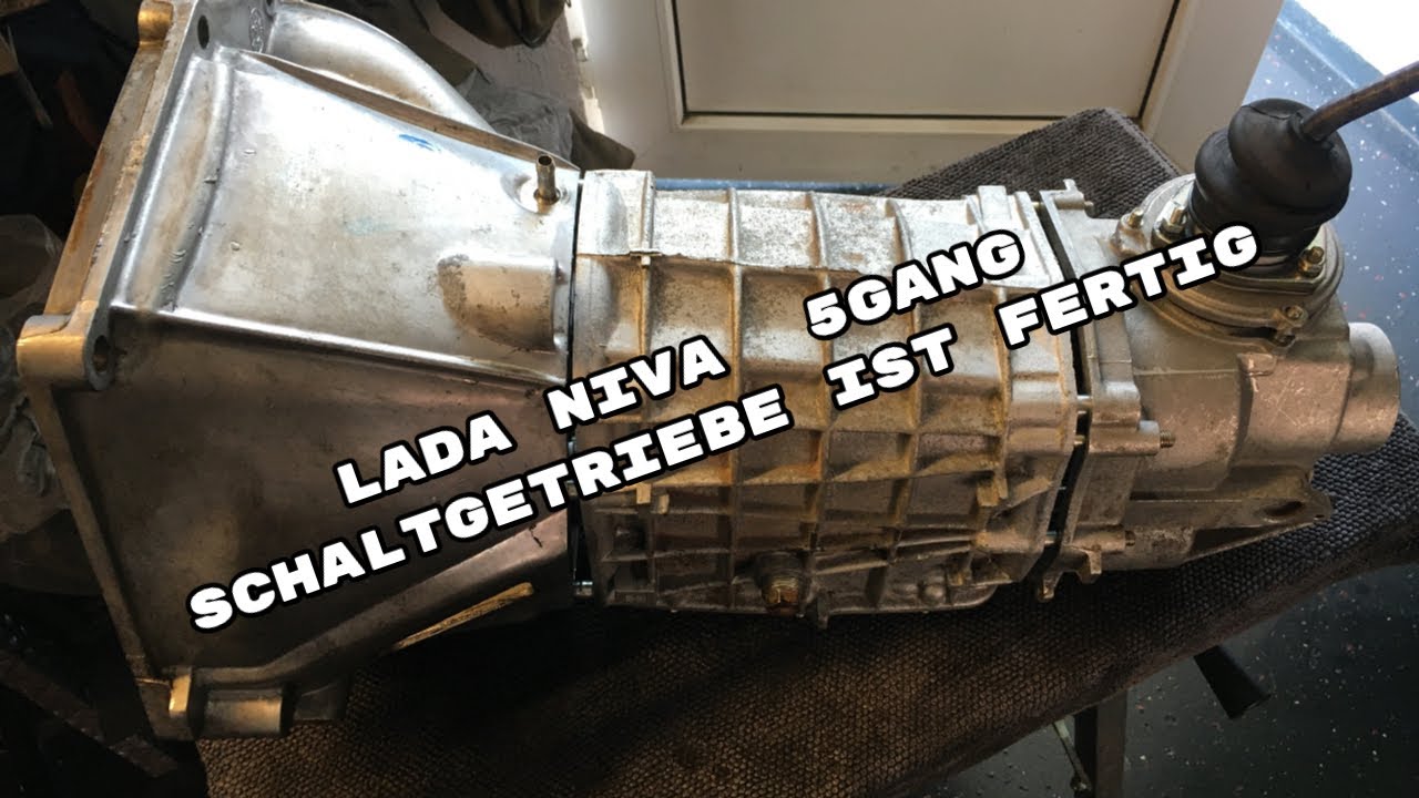 Lada Niva 5 Gang Schaltgetriebe ist Fertig.Teil 2 . Ich habe es Geschafft.