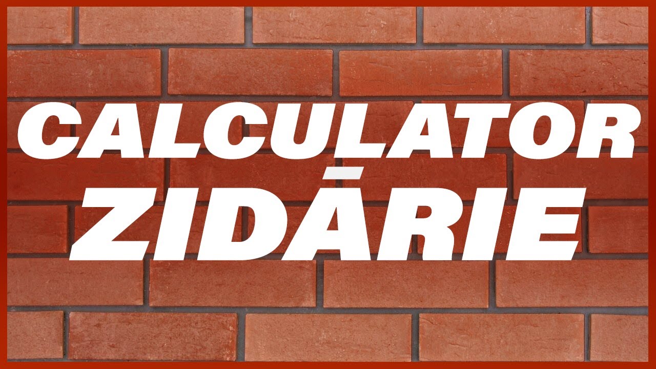 Caramida pentru CASA - Calculator zidarie Caramida Brikston