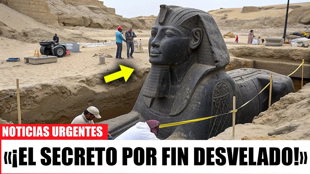 Hallan un Esfinge secreto sellado hace 4500 años: científicos quedan sin palabras