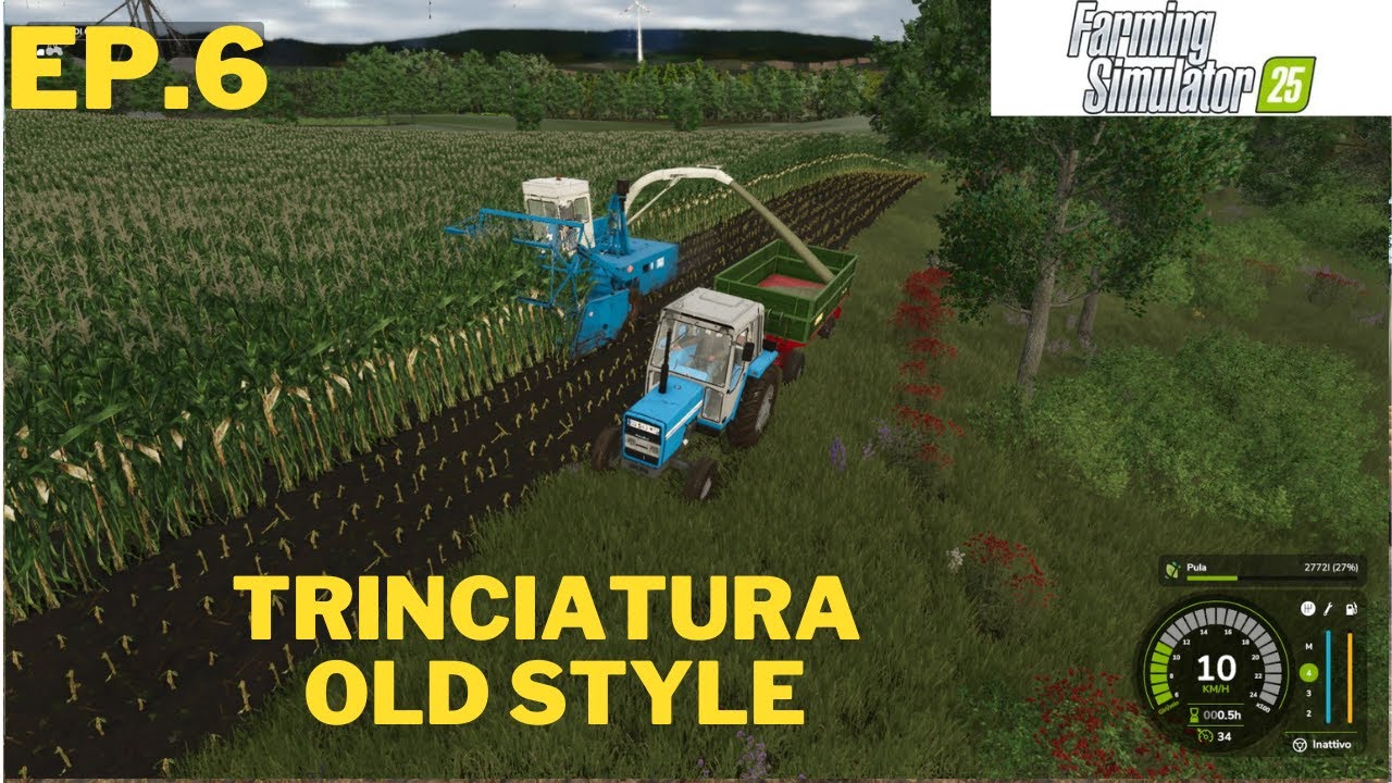 TRINCIATURA MAIS OLD STYLE - FARMING SIMULATOR 25 ITA