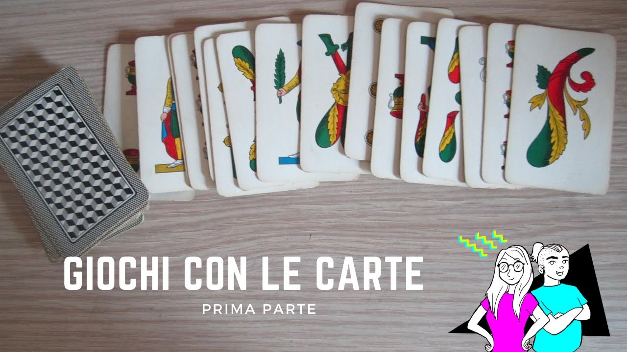 5 giochi con le carte napoletane (o regionali) - prima parte