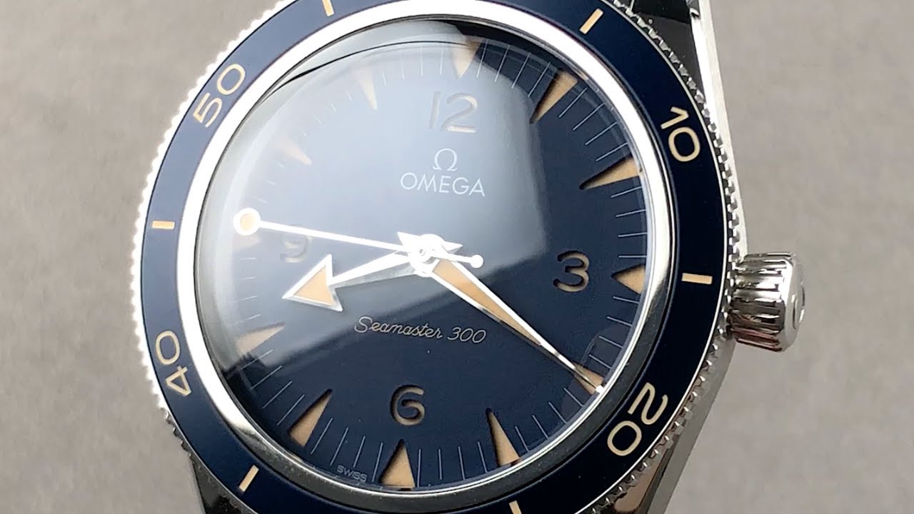 2021 Omega Seamaster 300 234.30.41.21.03.001 Omega Watch Review