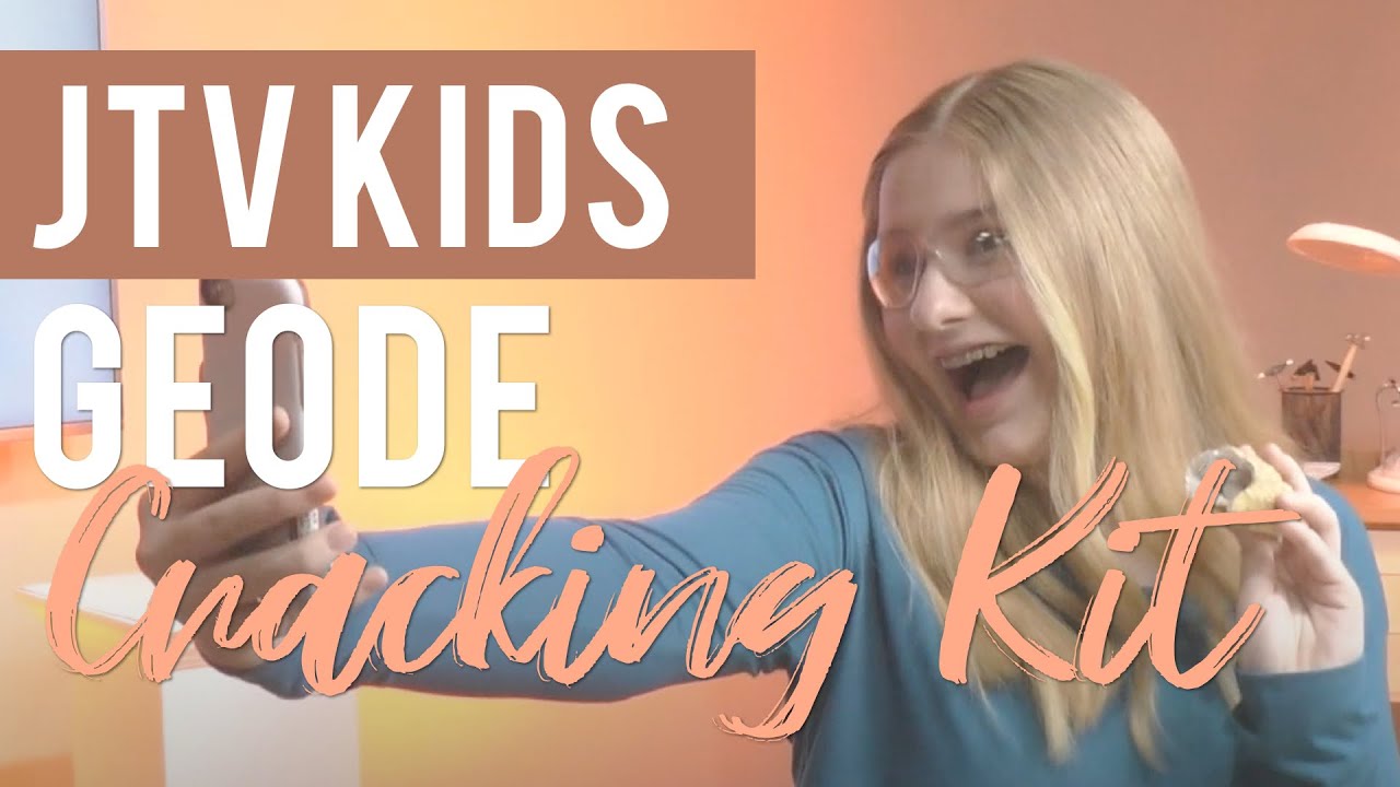 JTV Kids: Geode Cracking Kit