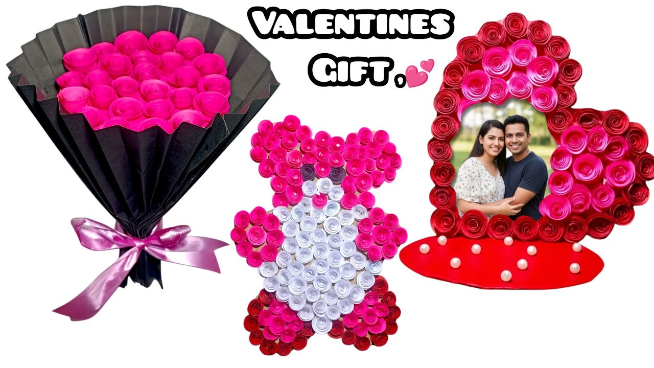 3 Beautiful Handmade Valentine's Day Gift Idea /HowTo Make Valentines Gift At Home / Skyra Craft