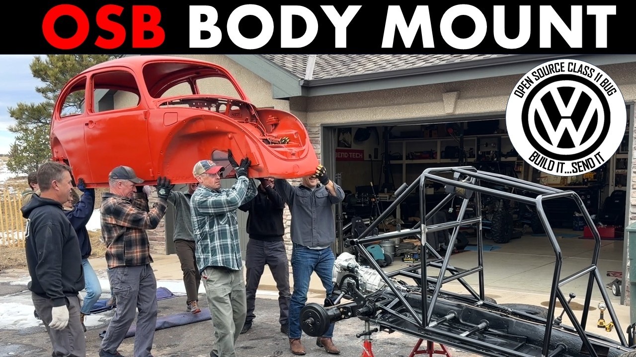 Fitting VW Bug Body Over Custom Roll Cage – Open Source Bug Success!