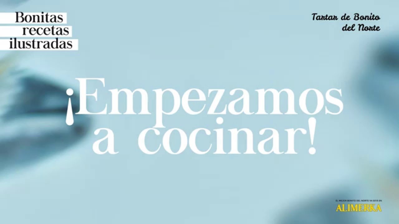 Videoreceta Tartar de Bonito del Norte - Alimerka