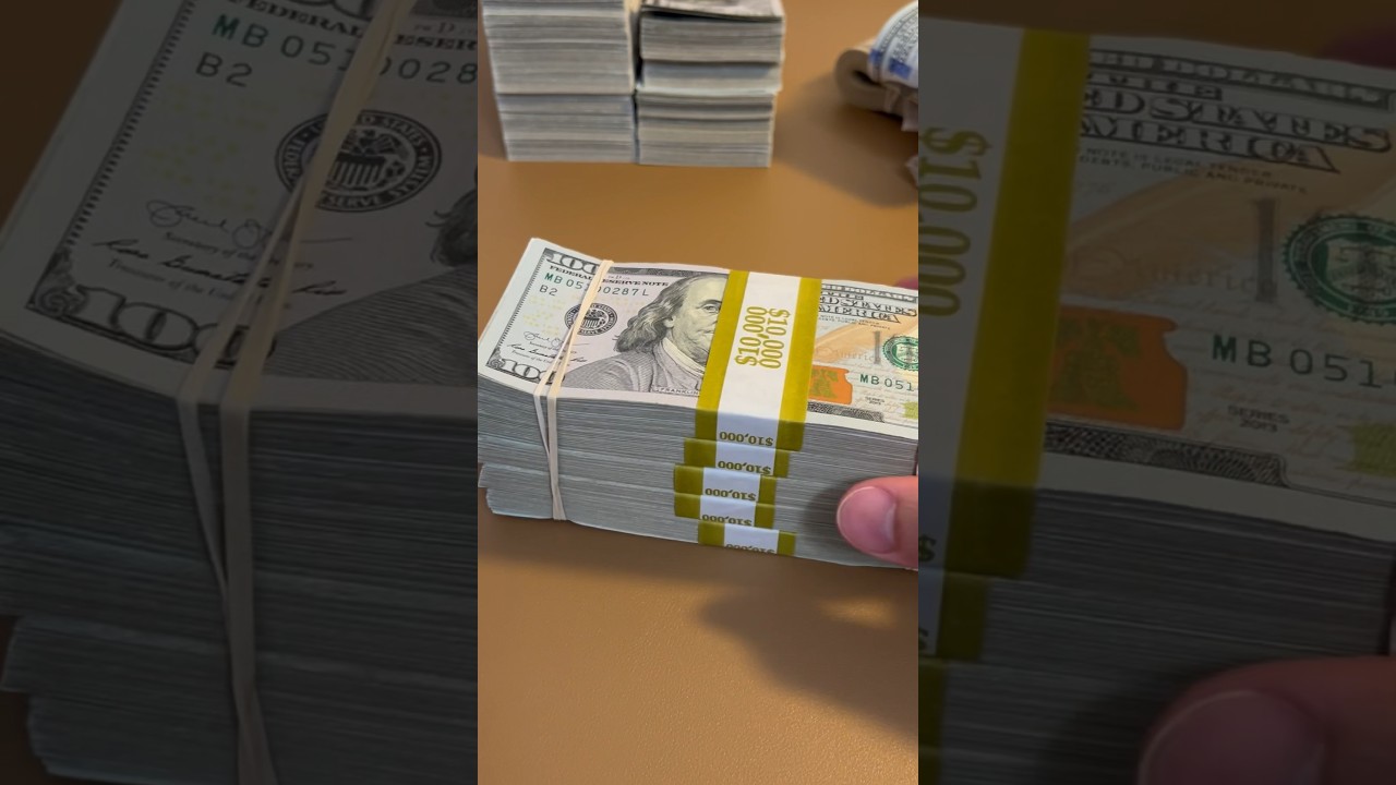 How does $50k or $50000 look like? #cash #wealth #motivation  #money #life #lifestyle