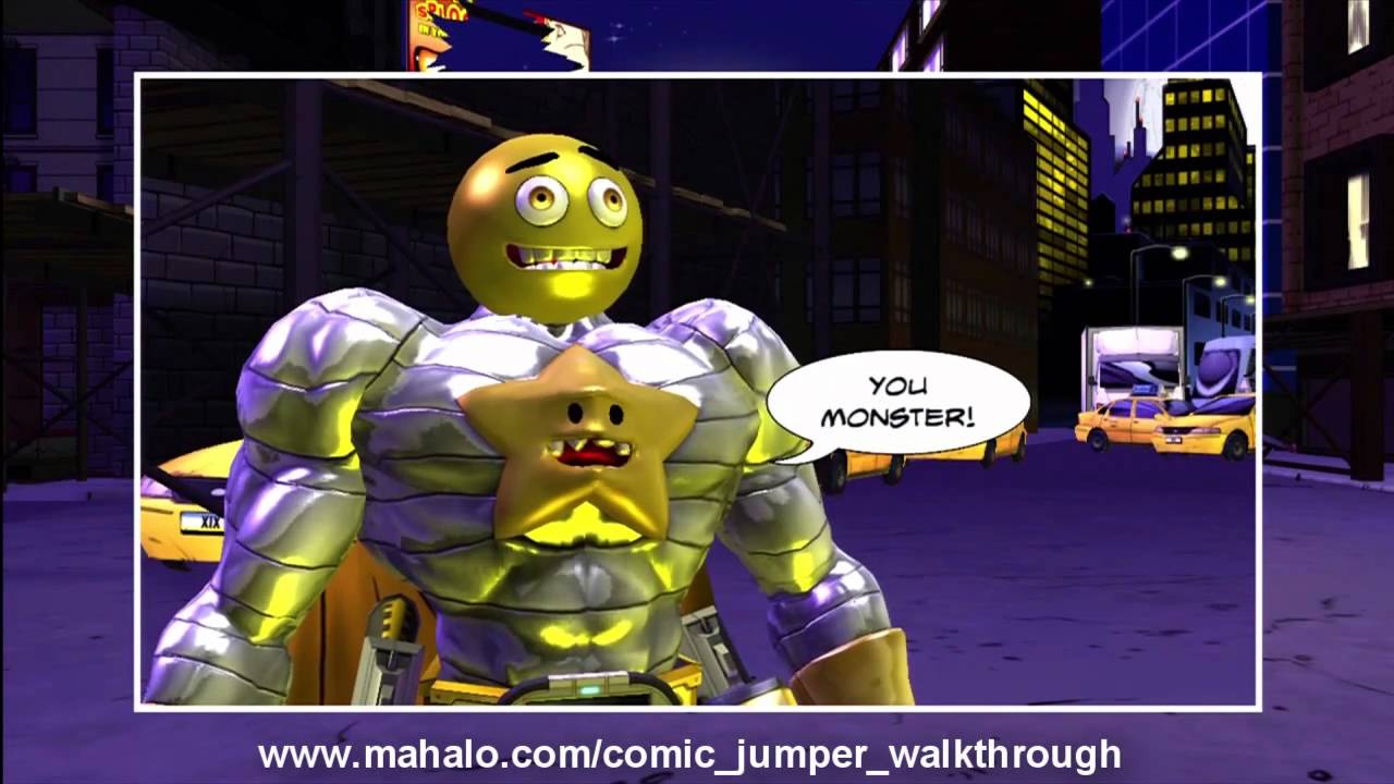 Comic Jumper Walkthrough - Act 5 - The New Adventures of Captain Smiley Part 3