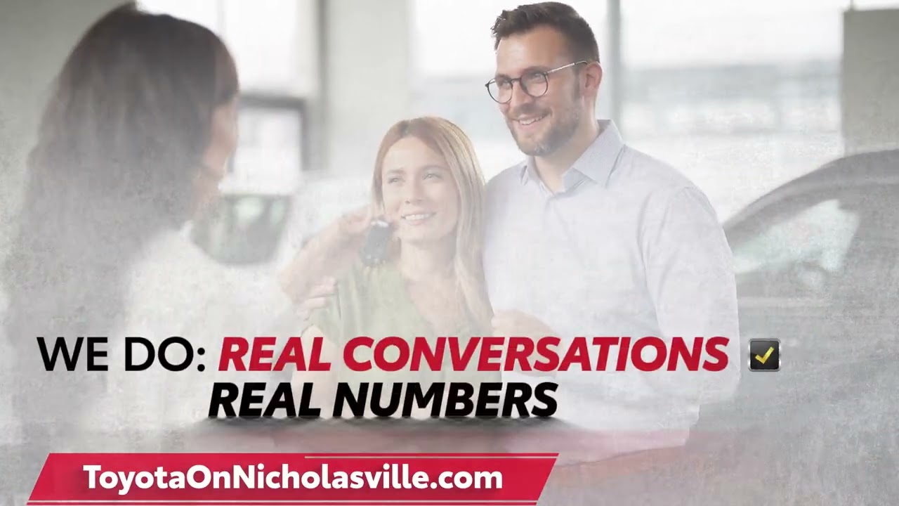 Toyota on Nicholasville - We Don't Do High Pressure - We Do Real Conversations