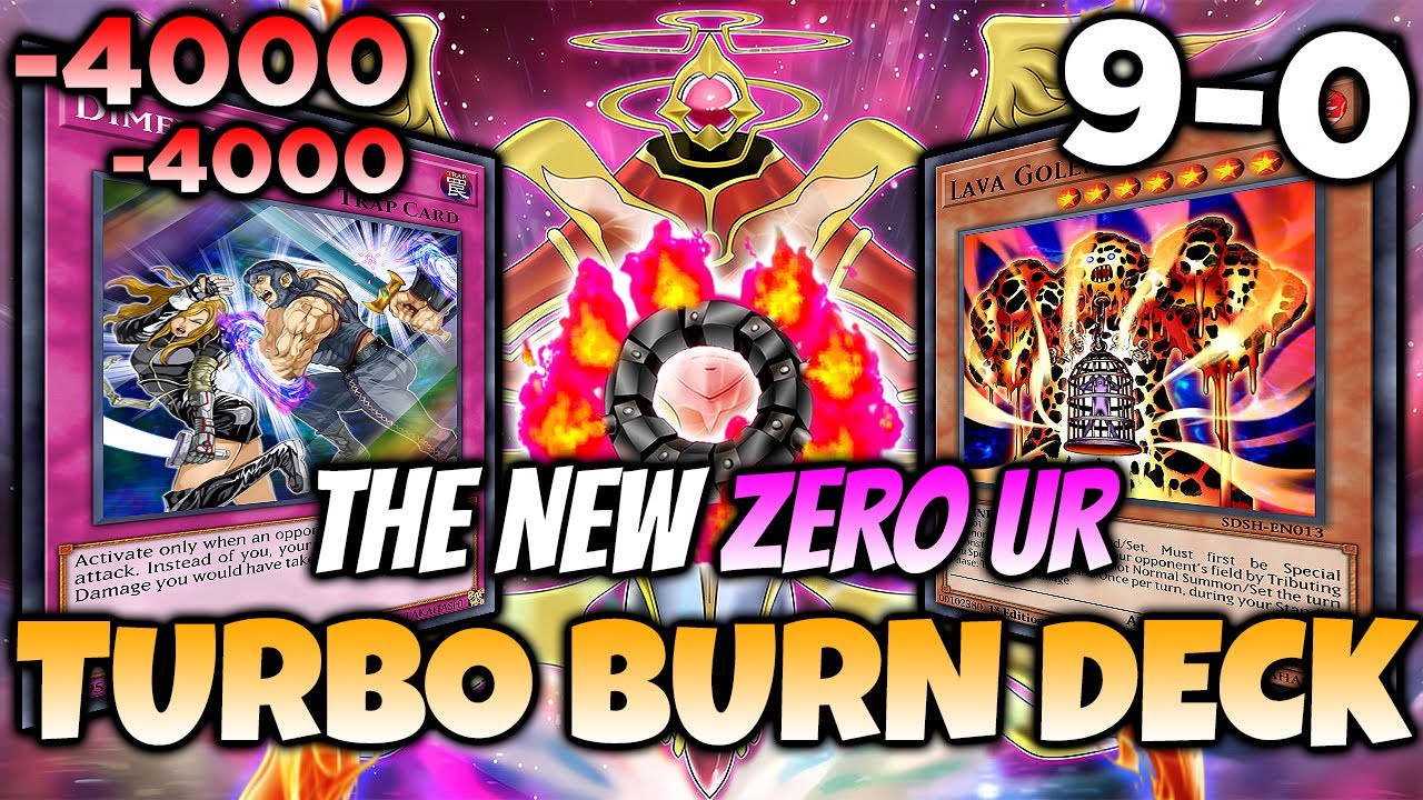 Half their LP ❌ Burn Meta Decks with Cheap Zero UR - Michion Lava Golem Burn Deck [Master Duel]
