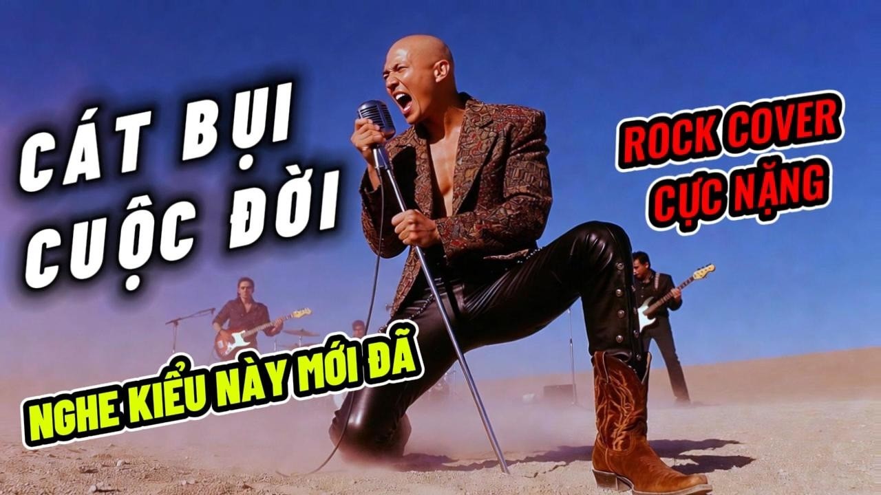CÁT BỤI CUỘC ĐỜI | ROCK METAL COVER | PHỐI NHẠC KIỂU NÀY NGHE MỚI ĐÃ TAI