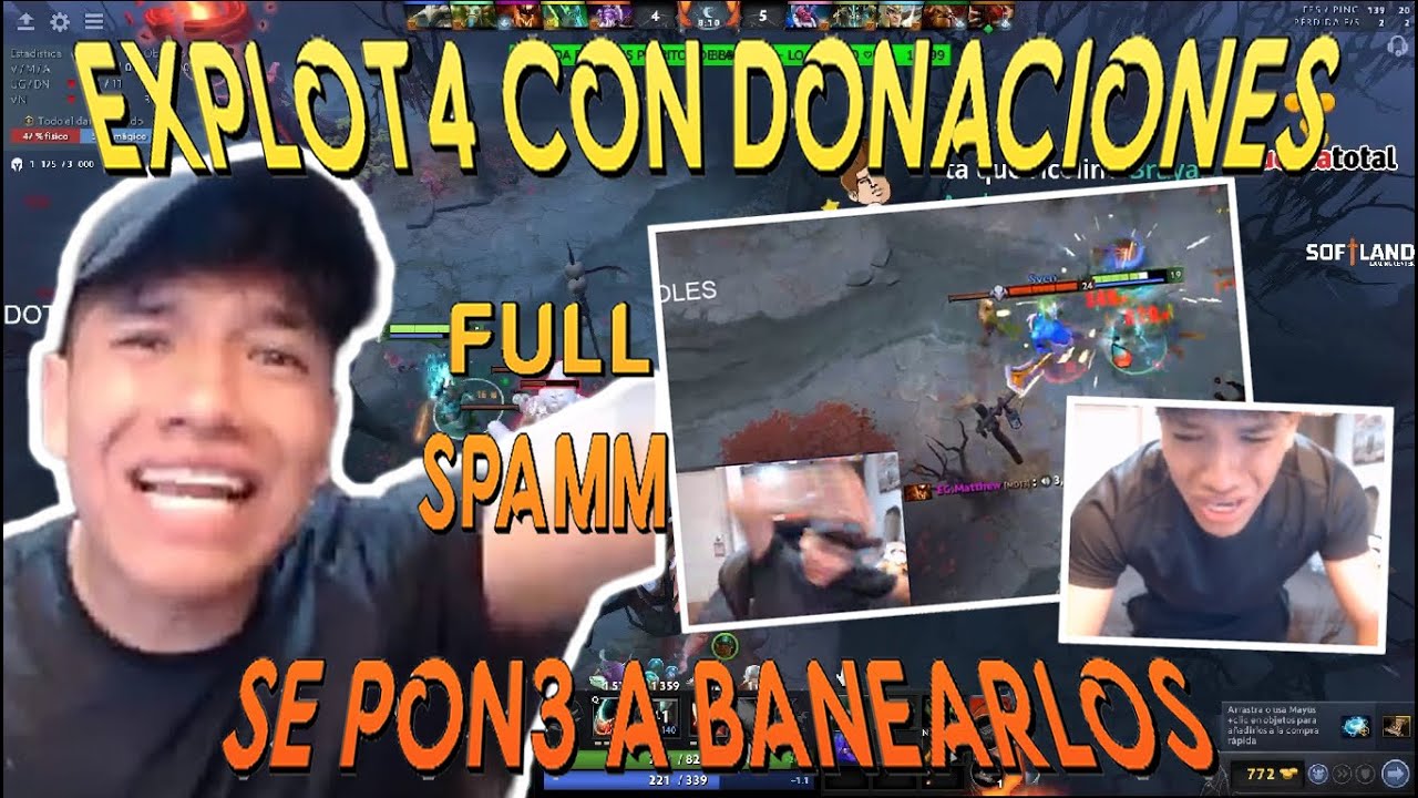 ⭕ BUTI EXPLOT4 con DONACION3S de SPAMM😂!!! 