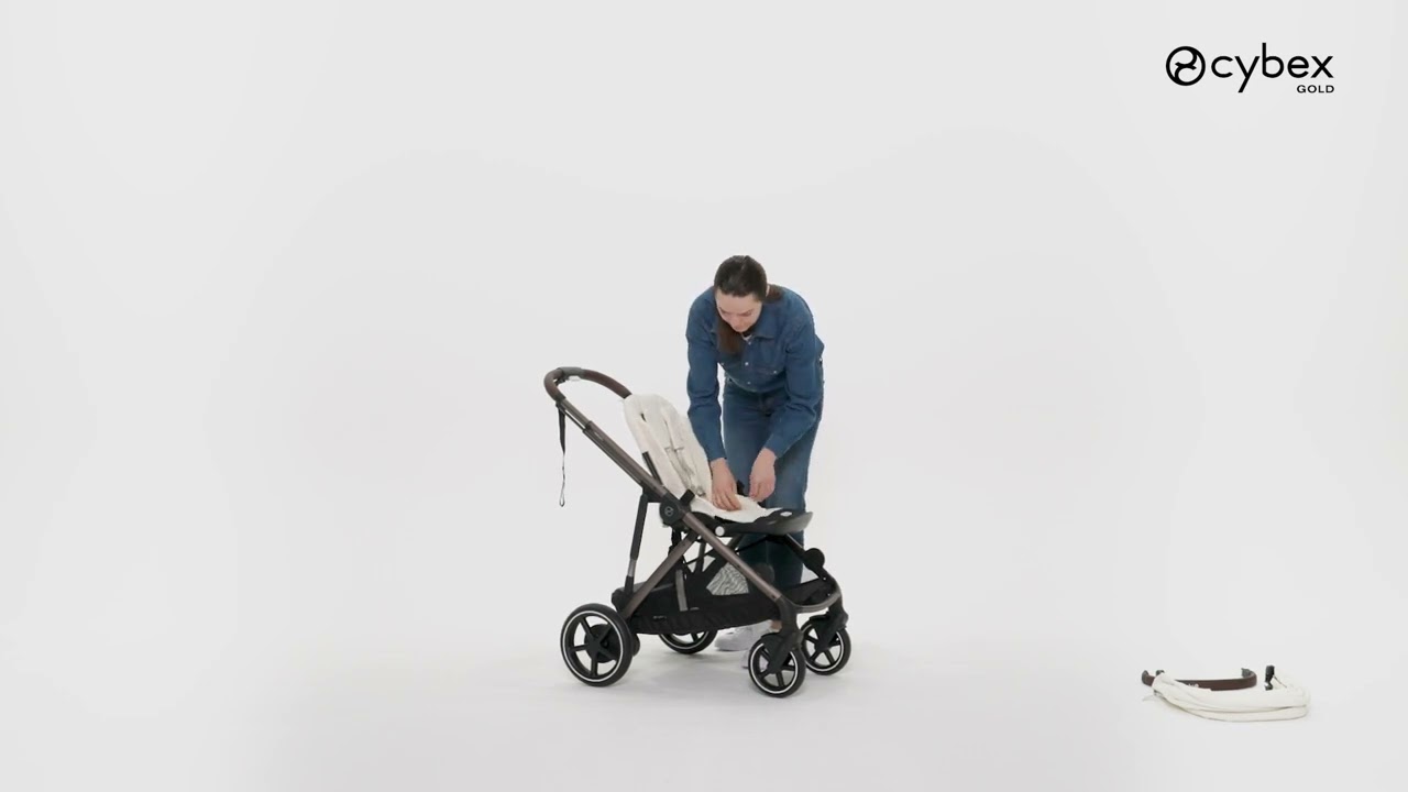 How to Attach the Seat Fabric I Gazelle S e-Gazelle S Strollers I CYBEX