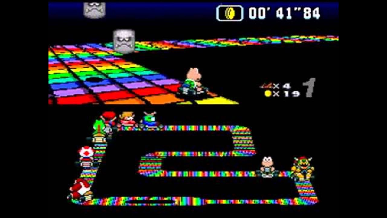 100+ VGM 15 - Super Mario Kart - Rainbow Road