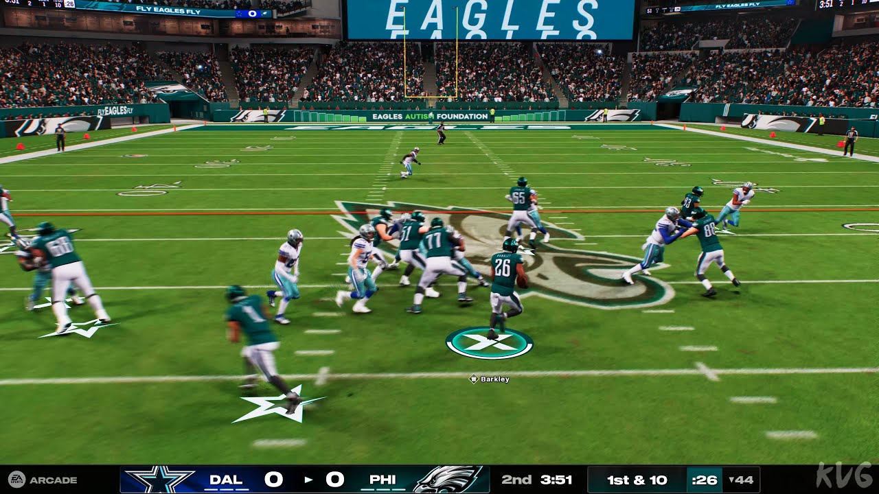 Madden NFL 25 - Dallas Cowboys vs Philadelphia Eagles - Gameplay (PS5 UHD) [4K60FPS]