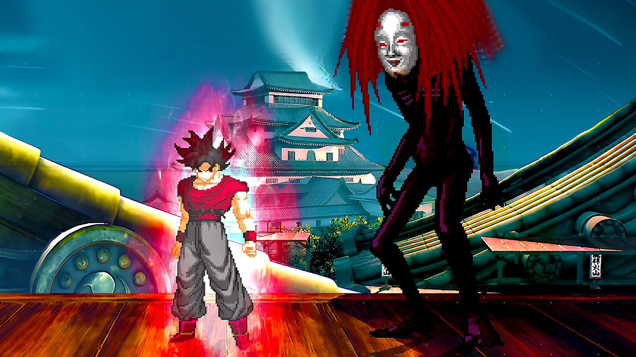 Evil Goku Vs. Kyouki (Demon) - Battle of EVIL Forces
