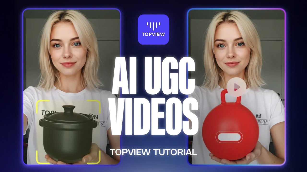 How to Make UGC Videos Using AI (Topview Tutorial)