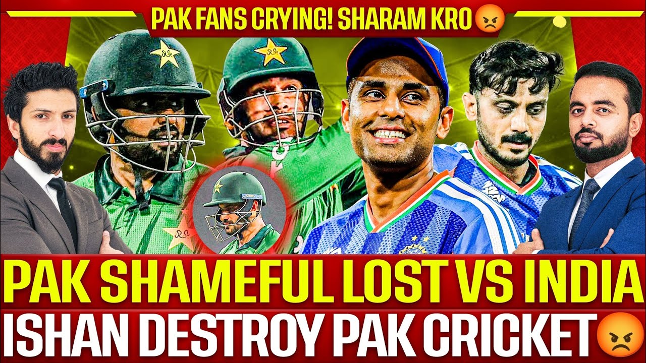 Pak Fans Crying! Sharam kro 😡 Is Babar King? | Pak Shameful Lost | INDIA BEAT PAKISTAN