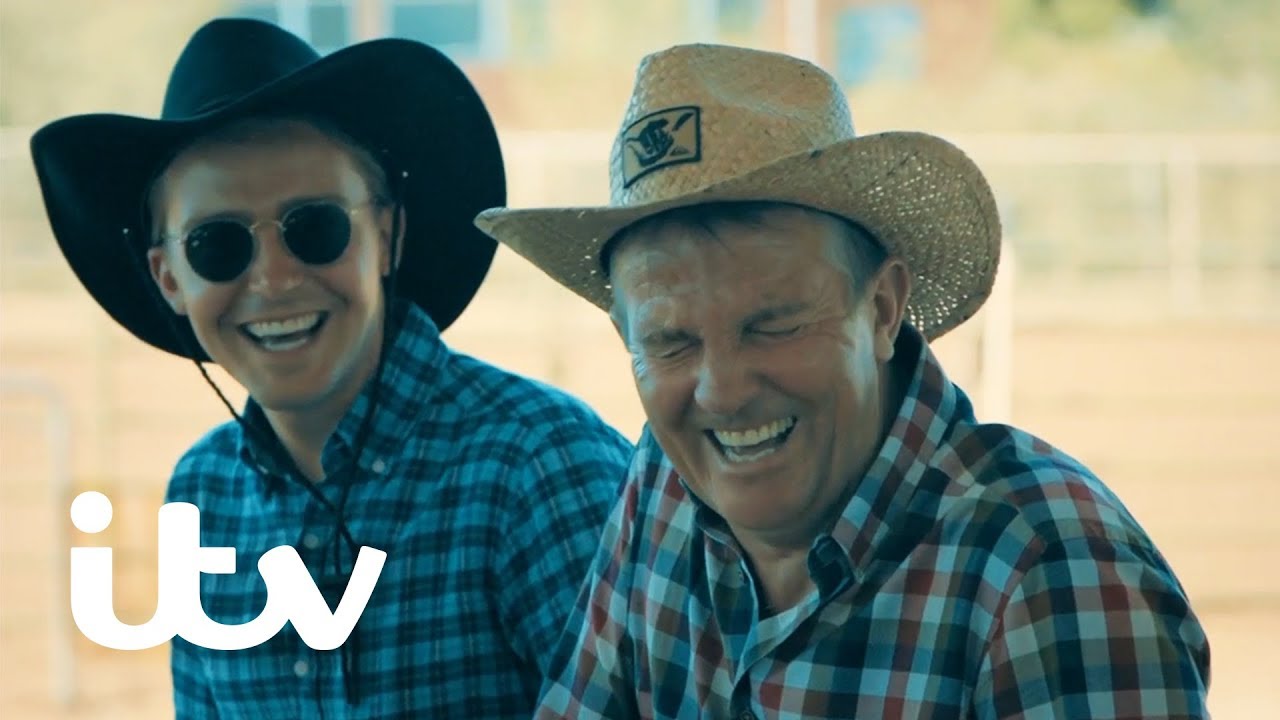 Bradley Walsh & Son: Breaking Dad | Taking a Trip to Cowboy College | ITV