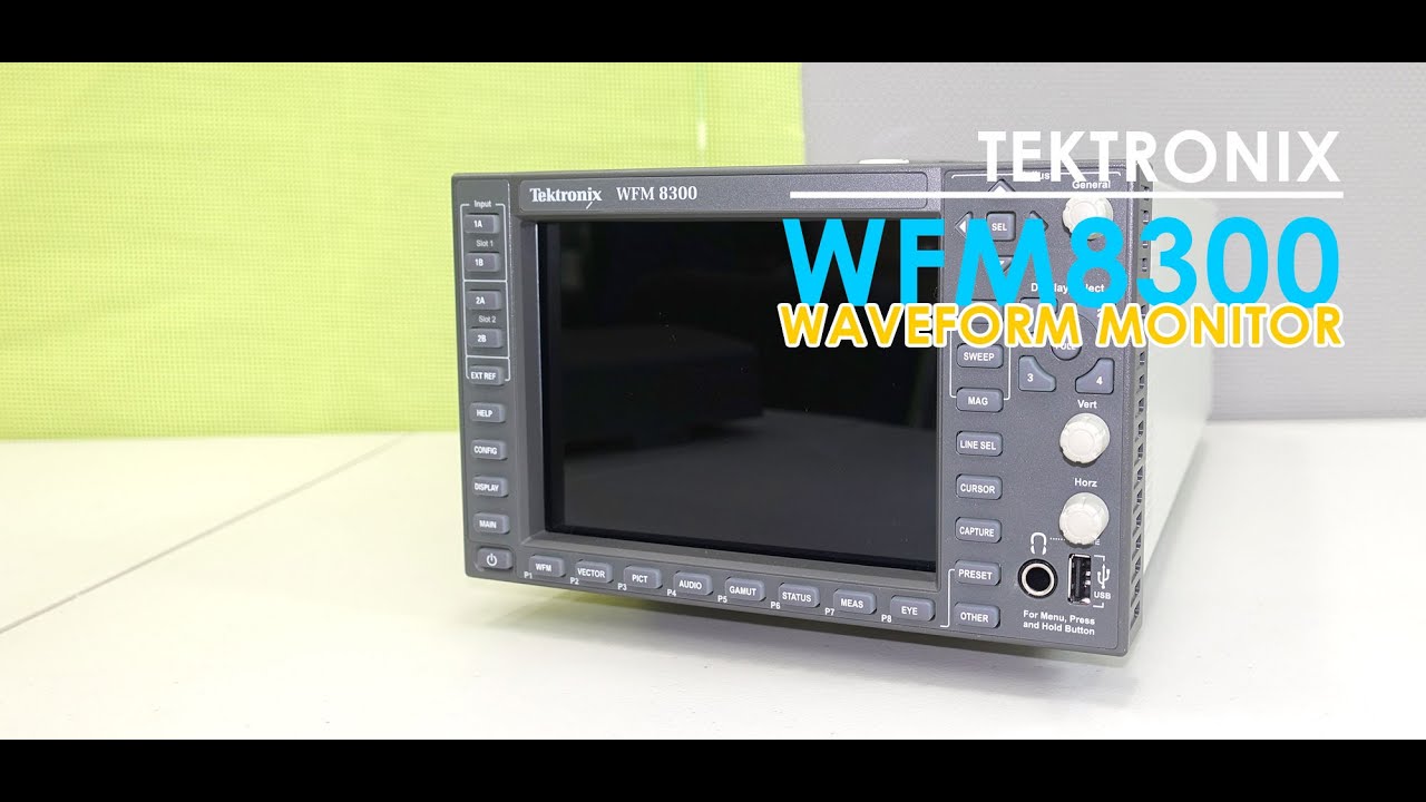 텍트로닉스 / Tektronix WFM8300 웨이브펌모니터 WAVEFORM MONITOR 중고계측기판매/대여 장비 소개합니다