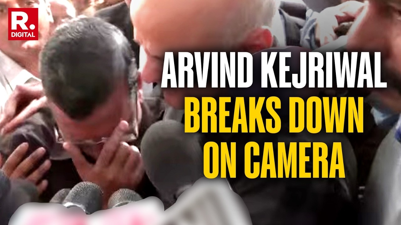 Arvind Kejriwal Breaks Down On Cam After Acquittal In Delhi Liquor Policy Case