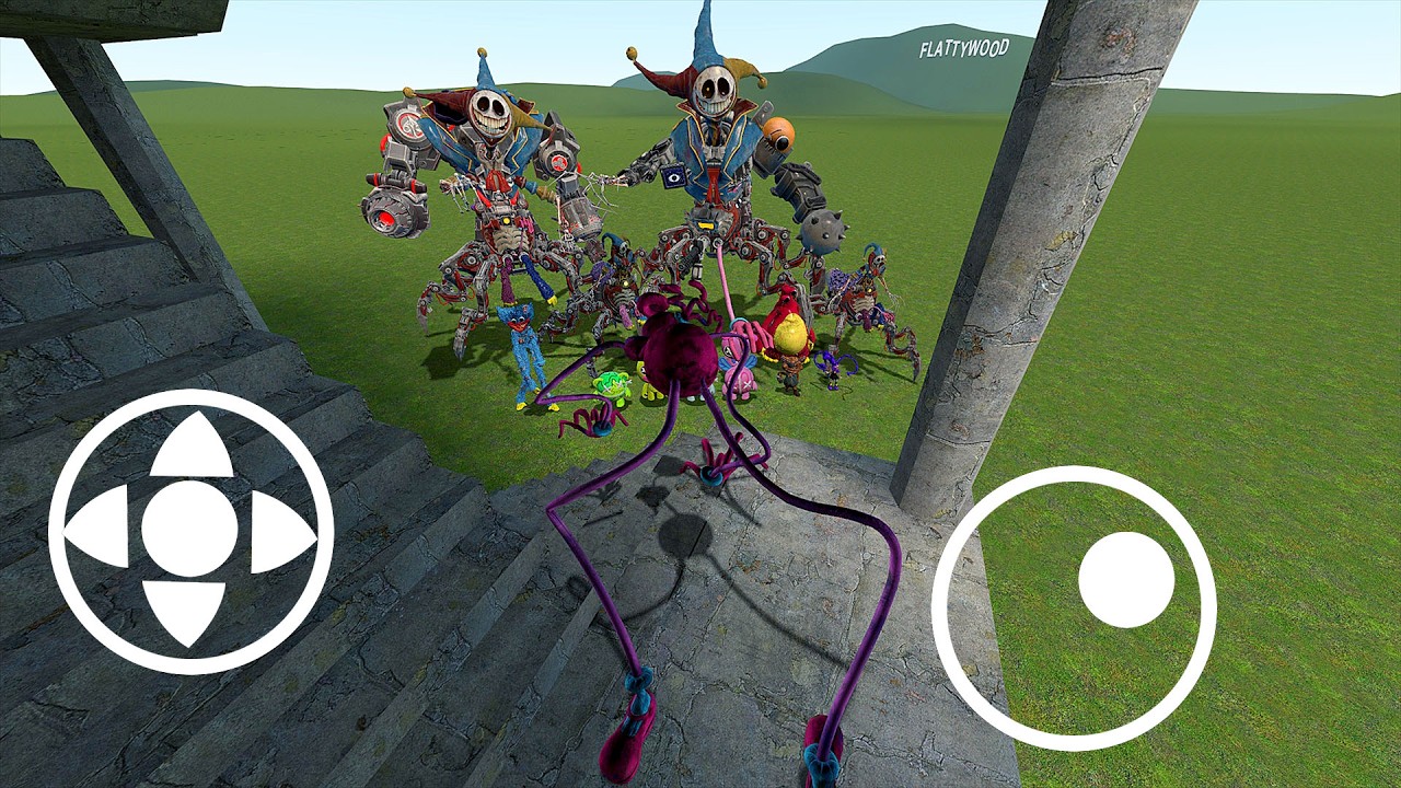 I Became Mommy Longlegs Surviving All Poppy Playtime Chapter 5  in Garry's Mod?