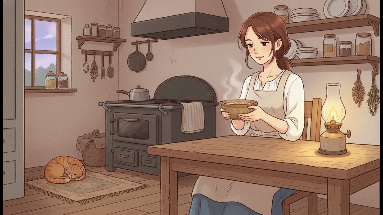Returning to the Old Countryside House — Cleaning, Cooking, and Quiet Homecoming