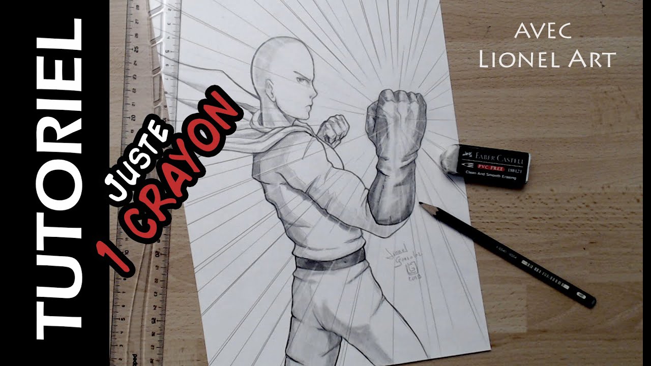 Comment Dessiner Saitama - avec 1 crayon HB