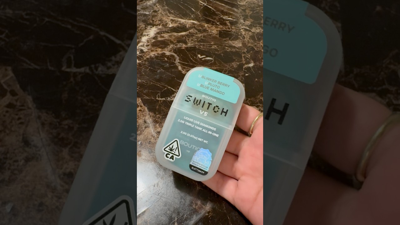 BOUTIQ SWITCH V5 DISPOSABLE LIQUID DIAMOND 💎😮&zwj;💨 UNBOXING #unboxing #review #vapedisposable