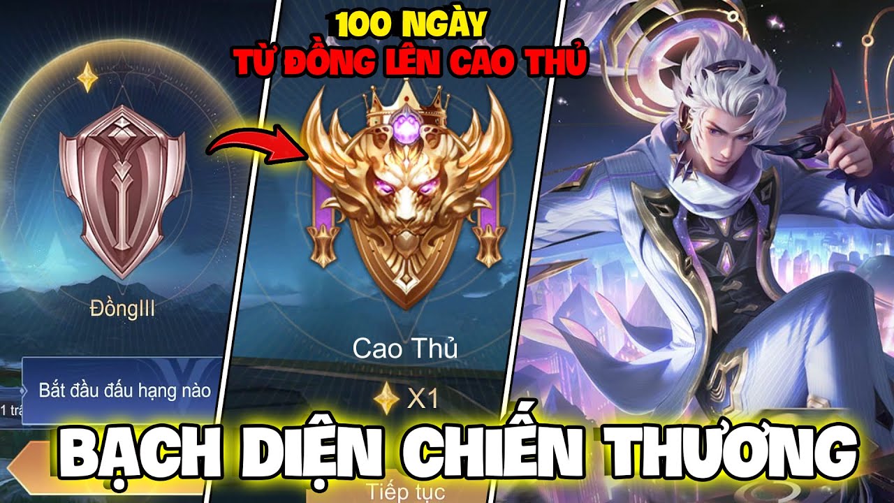 VUX TÓM TẮT 100 NGÀY NAKROTH BẠCH DIỆN CHIẾN THƯƠNG TỪ ĐỒNG LÊN CAO THỦ LIÊN QUÂN MOBILE